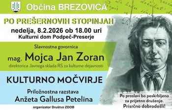 Po Prešernovih stopinjah - Kulturno močvirje 2026