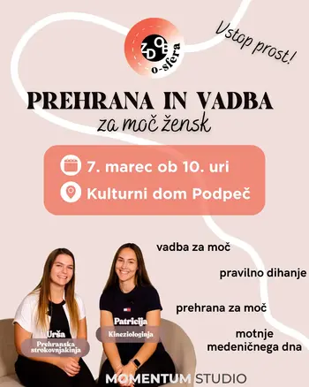 Prehrana in vadba za moč žensk (ZDOBosfera)