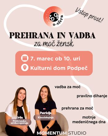 Društvo ZDOB: Marec v znamenju žensk in moči Društvo ZDOB: Marec v znamenju žensk in moči