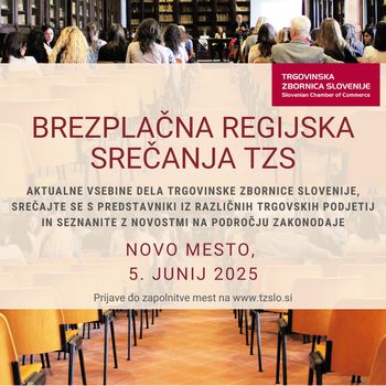 Brezplačno regijsko srečanje v Novem mestu