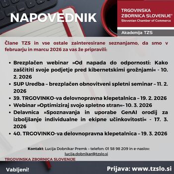AKADEMIJA TZS "DOGODKI V FEBRUARJU IN MARCU 2026"