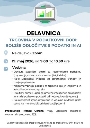 Trgovina v podatkovni dobi: Boljše odločitve s podatki in AI