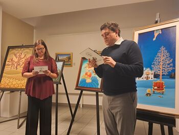 Preplet likovne in literarne umetnosti Preplet likovne in literarne umetnosti