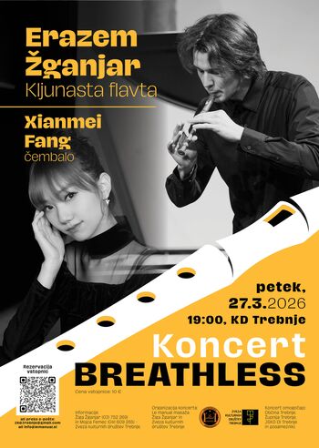 Koncert flavtista Erazma Žganjarja