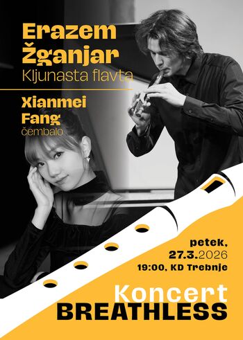 Breathless: večer vrhunske glasbe z mladima virtuozoma 