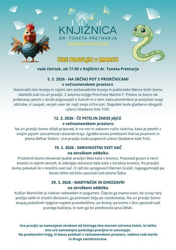 Ure pravljic v marcu