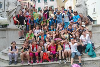 Poletna šola v naravi v Strunjanu  OŠ Sava Kladnika Sevnica 