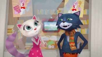 FILMSKA MATINEJA ZA OTROKE in POGOVOR: MAČEK MURI PRAZNUJE! 