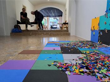 Odprtje razstave DLUC/Društva likovnih umetnikov Celje