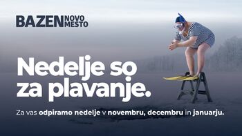 Na bazen tudi ob nedeljah