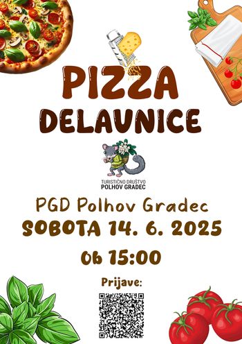 Delavnice peke pizz