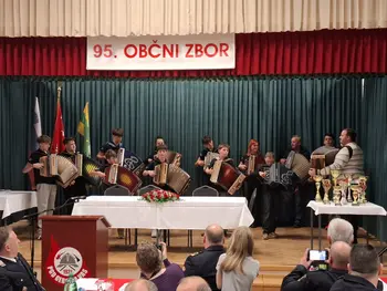 Harmonikarji nastopili na gasilskem občnem zboru v Gerečji vasi