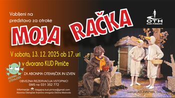MOJA RAČKA, Abonma OTEHAJČEK, predstava za otroke