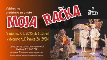 MOJA RAČKA, Abonma OTEHAJČEK IN IZVEN, predstava za otroke
