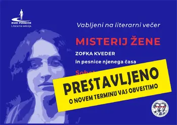 MISTERIJ ŽENE – ZOFKA KVEDER in pesnice njenega časa