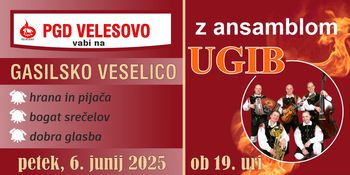 Gasilska veselica z Ansamblom Ugib