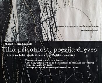 Tiha prisotnost, poezija dreves
