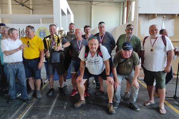 24. veteranske športne igre-zmagala ekipa OZVVS  Zgornja Gorenjska
