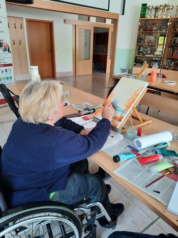 Likovna delavnica paraplegikov in tetraplegikov Likovna delavnica paraplegikov in tetraplegikov