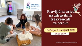 Pravljična urica na zdravilnih frekvencah za otroke