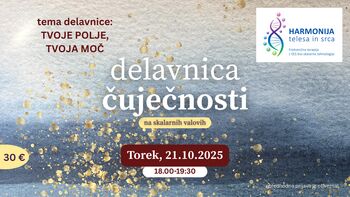 Delavnica čuječnosti na temo: Tvoje polje, tvoja moč