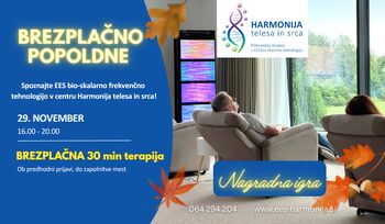 DAN ODPRTIH VRAT V CENTRU Z EES FREKVENČNO TERAPIJO