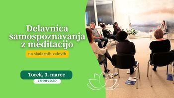DELAVNICA SAMOSPOZNAVANJA Z MEDITACIJO - na skalarnih valovih