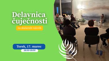 DELAVNICA ČUJEČNOSTI na skalarnih valovih