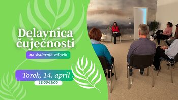 DELAVNICA ČUJEČNOSTI na skalarnih valovih