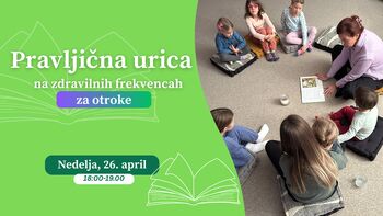 Pravljična urica na zdravilnih frekvencah za otroke