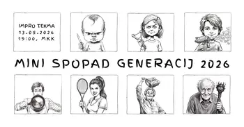 Mini Spopad generacij 2026 - impro komedija