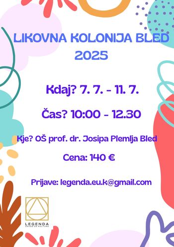 LIKOVNA KOLONIJA BLED 2025