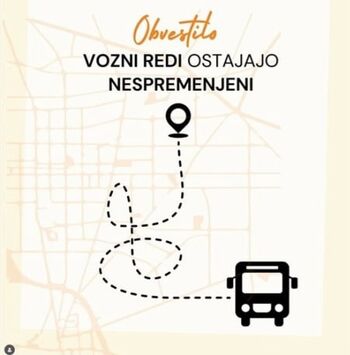 Brez sprememb voznih redov