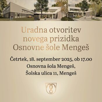  OŠ Mengeš v prenovljeni podobi – vabljeni na uradno otvoritev