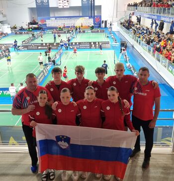 Mengeški badmintonist med najboljšimi v Evropi