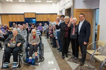 Predsednica Republike Slovenije na obisku v Domu počitka Mengeš