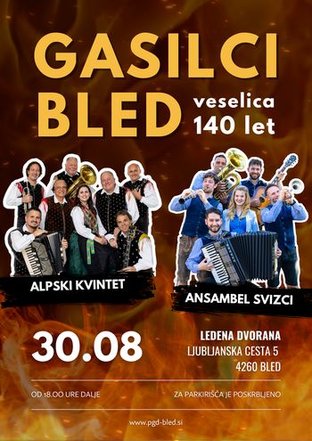 Gasilska veselica PGD Bled