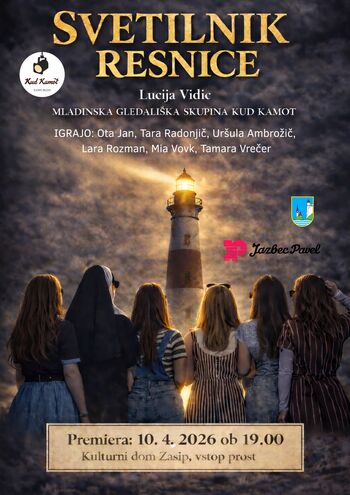 Gledališka predstava mladinske skupine Kud Kamot - Svetilnik resnice