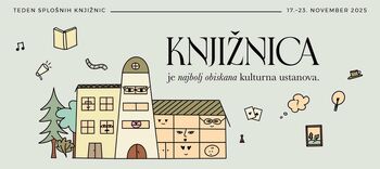 Teden splošnih knjižnic - brezplačen vpis