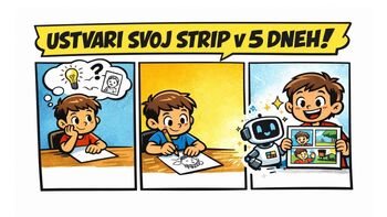 Strip - od ideje do vizualne podobe s pomočjo umetne inteligence