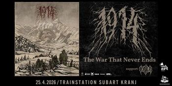 1914 - The War That Never Ends Tour 2026 / support: Katla