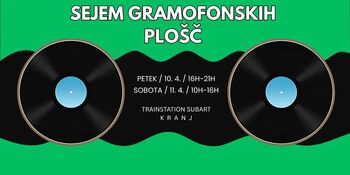  Sejem gramofonskih plošč v Kranju