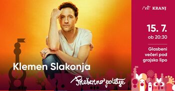 Prešerno poletje: Glasbeni večeri pod grajsko lipo: KLEMEN SLAKONJA