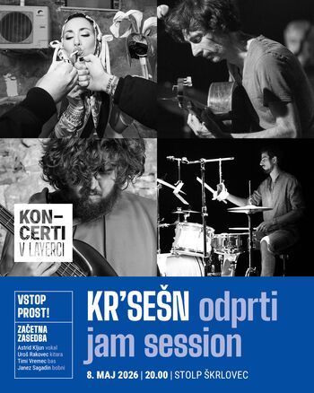 KR'SEŠN: odprti jam session