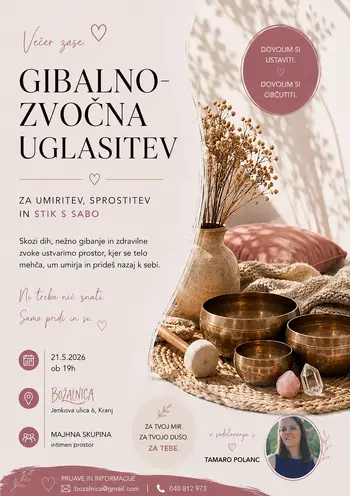 Gibalno - Zvočna uglasitev