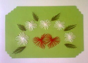 PICK POINT - USTVARJANJE VEZENIH VOŠČILNIC ZA SVETI KRST, SVETO OBHHAJILO IN SVETO BIRMO