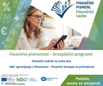 Prevzemite nadzor nad svojimi financami – brezplačna izobraževanja za odrasle!