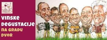 Vinske degustacije s skupino Kostanarji na gradu Dvor: Vina Zalatel, Brda