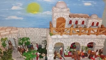 Pasijonske jaslice na gradu Dvor