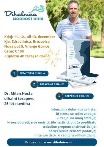 Dihalnica - delavnica zdravilnega in krepčilnega diha v decembru